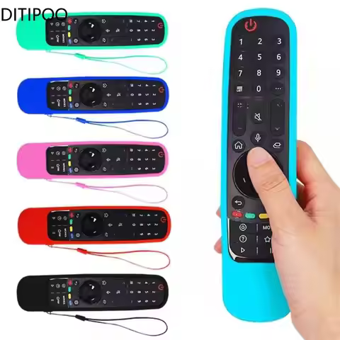 Soft Silicone Case Cover for LG MR21GA MR21N MR21GC Remote Control Cover for LG Oled TV Magic Remote