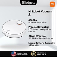 Xiaomi Mijia Mi Robot Smart Vacuum Cleaner Mop LDS 3/3C Floor Sweeping &amp; Mopping Large Suction Vacuum Mop Cleaner