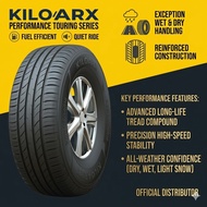 KILOARX 215/55R17 All Season Tires Anti Skid Wheel Valve Caps