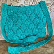 Crochet Foliage Sling Bag