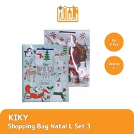 Shopping BAG/PAPER BAG/Christmas PAPER BAG Size L