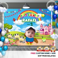 Banner Hari Jadi / Banner Hiasan / Birthday -  Didi & Friends