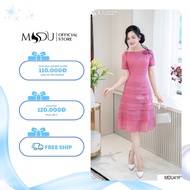 Lady Dress K32-D2-4 MDU4162 Soft Korean Silk Material from MDU
