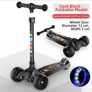 Adjustable Foldable 4 Wheel Kids Scooter
