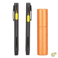 WXDX.TH 2pcs Tailor Fabric Marker, Erasable Natural Fading Sewing Chalk, Pen Refill Multifunctional 