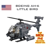 Us Army AH-6 Little Bird Attack Helicopter Puzzle Set 400 pieces