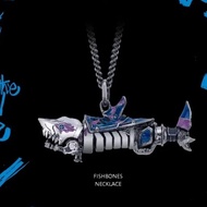LOL League of Legends <Arcane 2> Jhin Fishbone Pendant Necklace Game Accessory Clavicle Chain