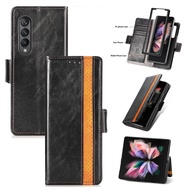 Dustproof Casing for Samsung Galaxy Z Fold4 Z Fold3 Fibre Samsung Z Fold4 Z Fold3 Phone Case