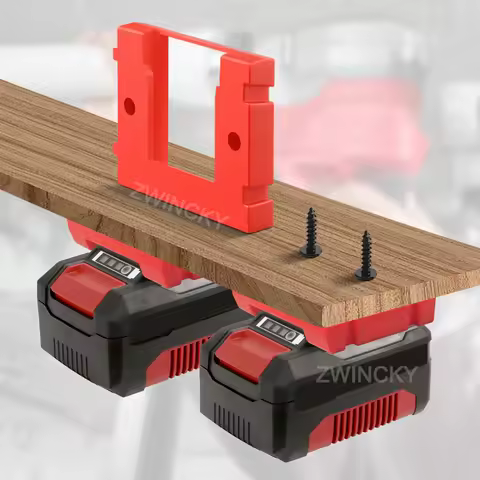 for Einhell Power X-Change 18V Battery Wall Mount Holder Battery Base Bracket Storage Fixing Bracket