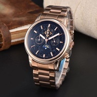 Men's Fashion Business Watch, Full-Function Quartz Steel Strap Watch02