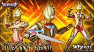 日版 全新 魂限 Shf Ultraman Glitter Trigger Eternity 咸蛋超人 閃耀永恆 托利加/特利迦 SHF 鹹蛋 咸旦