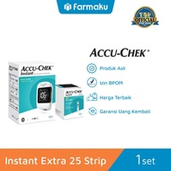 Accu-Chek Instant Paket Alat Cek Tes Gula Darah (Alat, Strip, Lancet)