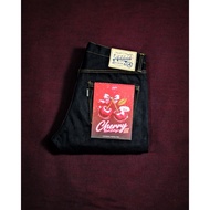 Adelaide Denim | 19oz Cherry Red Indigo x Cherry Red Weft Slub Selvedge