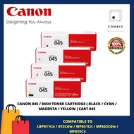 CANON 045 / 045H TONER CARTRIDGE ( BLACK / CYAN / MAGENTA / YELLOW ) CART 045