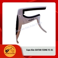 Acoustic Guitar Capo, Classic FZONE FC-81 – Genuine Guitar Tone Increasing Clip | Beautiful Design, 