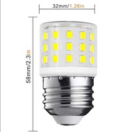 E27 Refrigerator Bulb E26 Lamp Holder Candle Holder 4WLED Bulb Equivalent to 40WE26LED Lamp Corn Lam