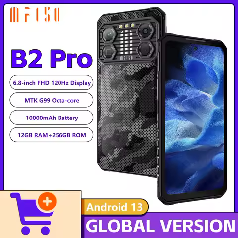 IIIF150 B2 Pro Rugged Machine MTK G99 6.8-Inch 120Hz Screen 12GB+256GB 108MP Camera Ultra-Thin Rugge