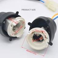 Hot Sale New BA20D Motorbike Headlight Socket Lamp Bulb Connector Base Adapter Fit For REX 400 450 5
