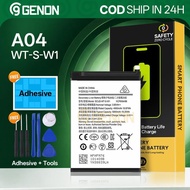 【Free Tools+Adhesive】Genon Battery for Samsung Galaxy A04 Battery WT-S-W1 5000mAh Bateri New 0 Cycle