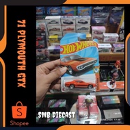 HOT WHEELS '71 PLYMOUTH GTX ORANGE