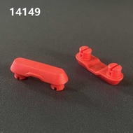 With Compatible LEGO Ev3 Technology Track Small Particle Building Block Accessories 14149 Red Rubber