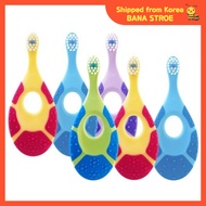 Jordan Step 1 Baby Toothbrush Set (6pcs) | 0–24 Months | Extra Soft Bristles | Random Colors