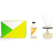 Yugen ชุดก้านไม้กระจายกลิ่นหอม กลิ่นเมล่อน (Yugen - Reed Diffuser 100 ml Set / Scent : Melon)