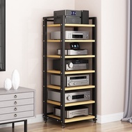 1.4Rice7Total Layer Length50Multi-Layer Amplifier Rack Tube Amplifier BracketCDRack Audio Mixer Home Theater Cabinet