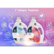 GLAMOUR Perfume Laundry Detergent &amp; Softener 3kg (Starry Night, White Secret) 香水洗衣液