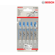 BOSCH ใบเลื่อยจิ๊กซอ ราคา 1 ใบ ตัดเหล็ก/ไม้/อลูมิเนียม/สแตนเลส ของแท้ 100%