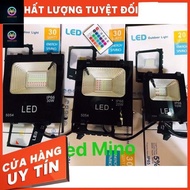 Đèn Pha Led Đổi Màu RGB Chip Led SMD Tiêu Chuẩn IP 66 Kèm Điều Khiển Từ Xa