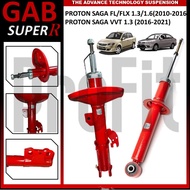 GAB SUPER R RED FRONT ABSORBER / REAR ABSORBER - PROTON SAGA FL/FLX 1.3 1.6 / SAGA VVT 1.3