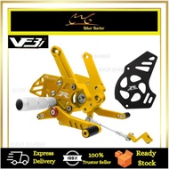 [READY STOCK] SYM VF3/VF3I SINGLE FOOTREST RACING RAPIDO