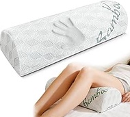 Semi Roll Pillow for Legs, Knees, Lower Back and Head, Lumbar Support Pillow for Bed, Sleeping,1 Pac