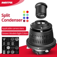 AMBITFUL AL-16 PRO Bowens Mount Split Focalize Conical Snoot Optical Condenser Art Special Effects S