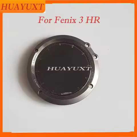Front Case Cover with LCD screen Glass replacement panel for Garmin Fenix 3 HR GPS Watch Sapphire Mu