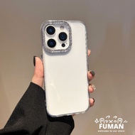 Ins Style Sparkling Diamond Frame Phone Case For Vivo Y19E Y19S GT Y18 Y18E Y18i Y18S Y17S Y16 Y04 Y