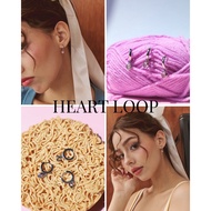 ivowly-Heart loop earring