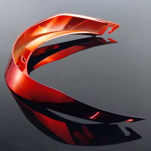 For AGV Pista Helmet Tail Wing Track Turbulence Large Tail Wing Accessories Full Helmet Tail Helmet 