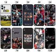 Transparent Case For iPhone 7 8 Plus 11 Pro Max 45D Kokp Stray kids