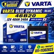 Installation Provided 46B20L NS40ZL Varta Blue Car Battery Bateri Kereta Perodua Axia Myvi Bezza Toy