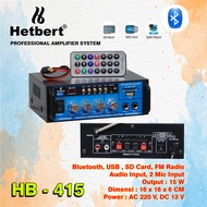 MINI AMPLI NETSTAR NSA 415 USB / MINI POWER AMPLIFIER BLUETOOTH NSA - 415 NETSTAR / NSA -415