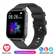 นาฬิกาออกกำลังกาย New Smart Watch Men Full Touch Bluetooth Call Sports Fitness Trackers Waterproof For Android Ios Smartwatch Women