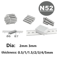 【Big-promotion】 N52 Magnet 2x1 2x2 3x1 3x1.5 3x2 3x3 3x5 4x1 4x2 3x2.5 Mm Magnet Permanent Ndfeb Sup