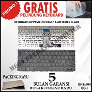 HP KEYBOARD PAVILION X360-11AD 11M-AD 11-AD051NR 11M-AD013DX BLACK