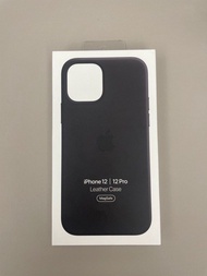 [原廠全新，官方已停產] Apple iPhone 12/12Pro 官方皮革MagSafe手機殼