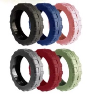 8pcs 4.3-5.5cm Silicone Rubber Wheels For Luggage Noise Reduction Protective Reduce Wear