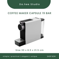 MESIN Dahee Capsule Coffee Machine/Capsule Coffee Maker Nespresso 19bar/Portable Coffee Maker