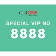 Special redONE VIP Number 8888 | Postpaid | New Number | Nice Number | 5G | Celcom Coverage