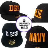 Topi Cap Custom 3D Baseball Snapback